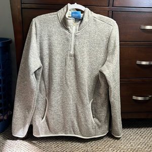 Charles river apparel for her half zip pull over with pocket